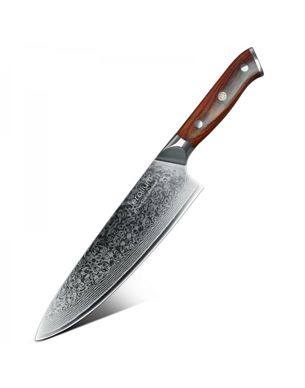 סכין שף פלדה דמשק Jeralium