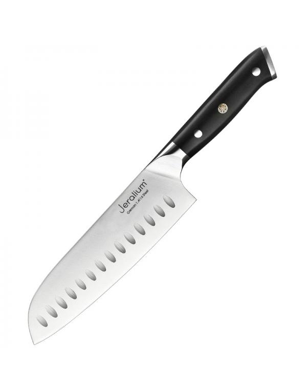 סכין סנטוקו עשויה פלדה גרמנית 1.4116 Jeralium