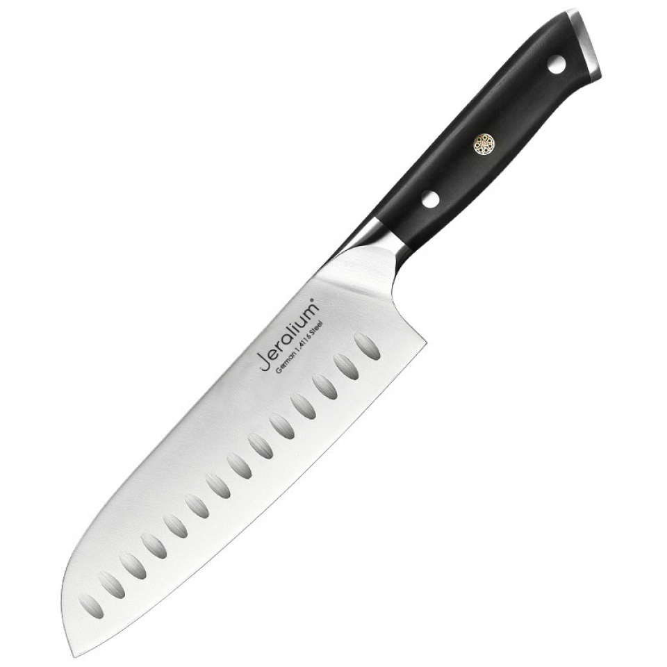 סכין סנטוקו עשויה פלדה גרמנ...